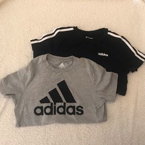 Women’s Adidas Cropped T Shirt Set